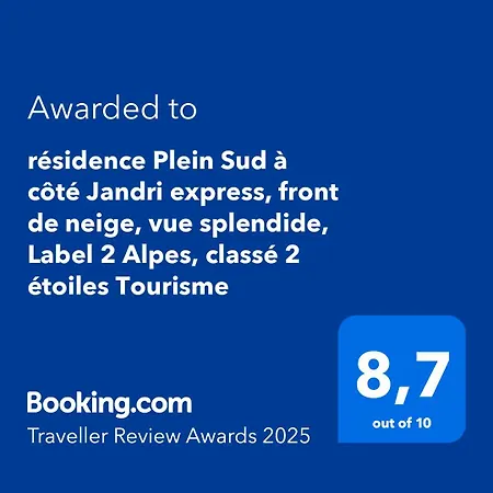 Résidence Plein Sud: Ski-in/ski-out With Mountain Views * Les Deux Alpes